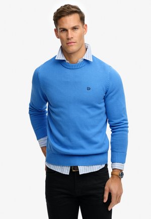 PREPPY - Strickpullover - deep blue wave