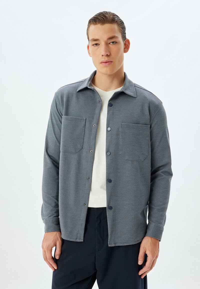 Camicia Protettiva UV Per Bambini Unisex - Dark-Blue Taglia 128/134