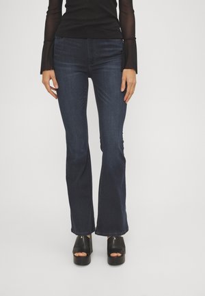 BRIDGET BOOT HIGH RISE INSTASCULPT - Vaqueros bootcut - dark indigo