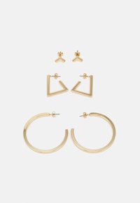 SET - Earrings - gold-coloured
