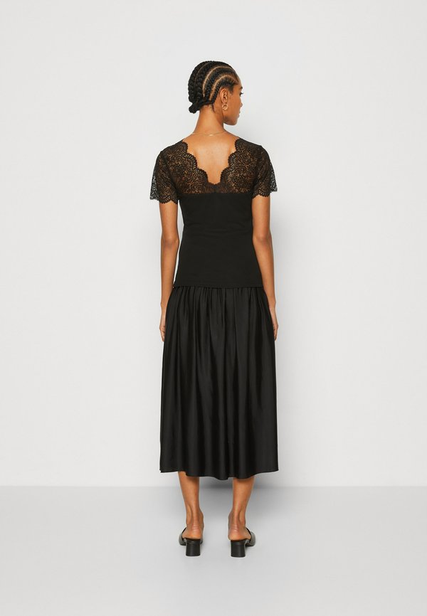 DENNY - Print T-shirt - noir4