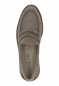 Caprice Mokasīni - beige nubuc