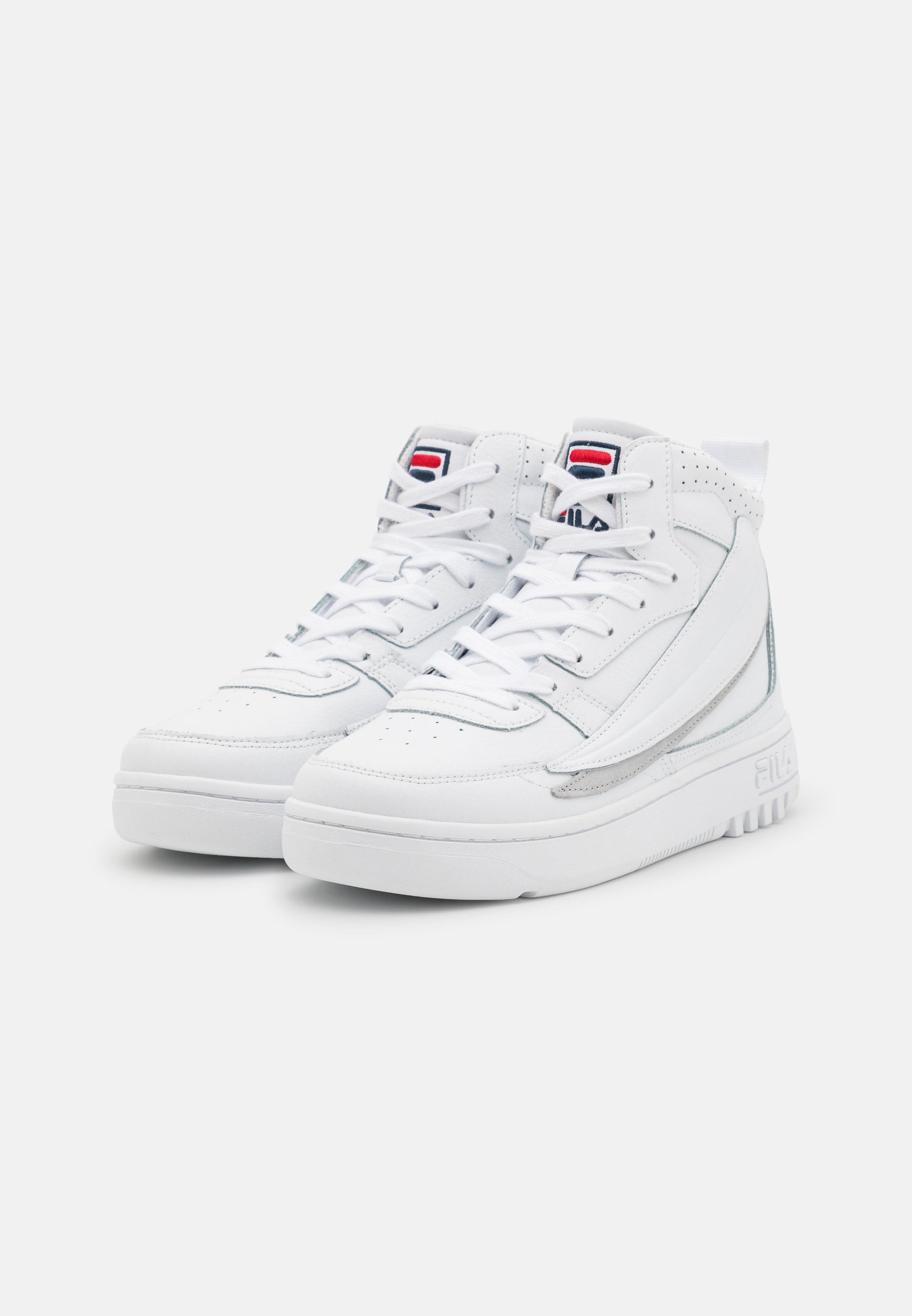 Fila FXVENTUNO LOGO UNISEX - Sneakers alte - white/bianco - Zalando