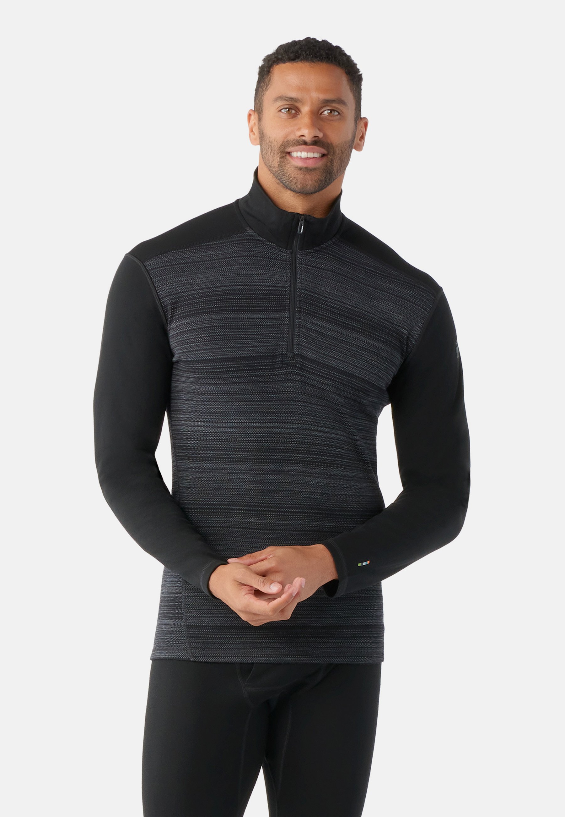 Couche De Base Smartwool Mérinos 250 - Femme - Noir - Taille XS - Zip 1/4