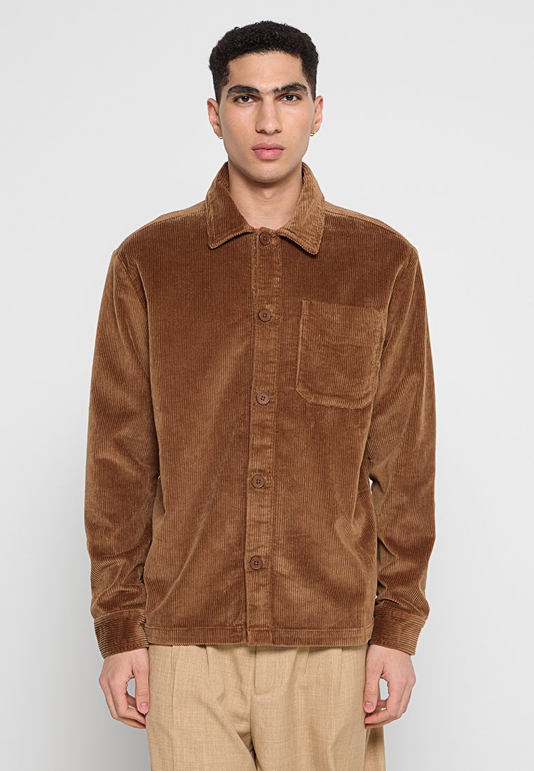 KnowledgeCotton Apparel Overhemd bruin KnowledgeCotton Apparel Overhemd bruin