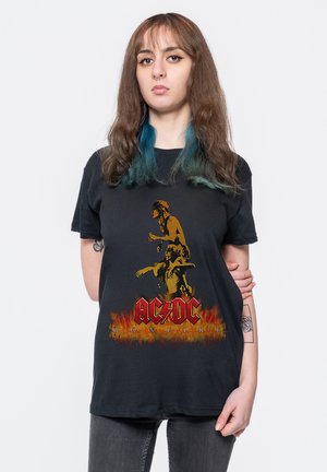 Paradiso Clothing AC DC BONFIRE - Print T-shirt - black
