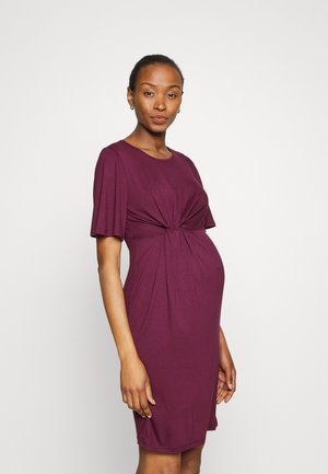 Anna Field MAMA SLEEVES MINI DRESS  - Φόρεμα από ζέρσεϊ - purple