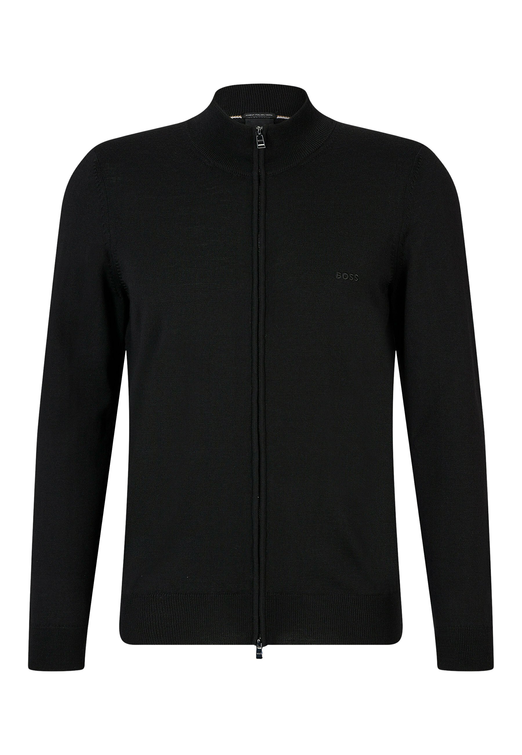 BOSS BALONSO L Strickjacke black one/schwarz Zalando