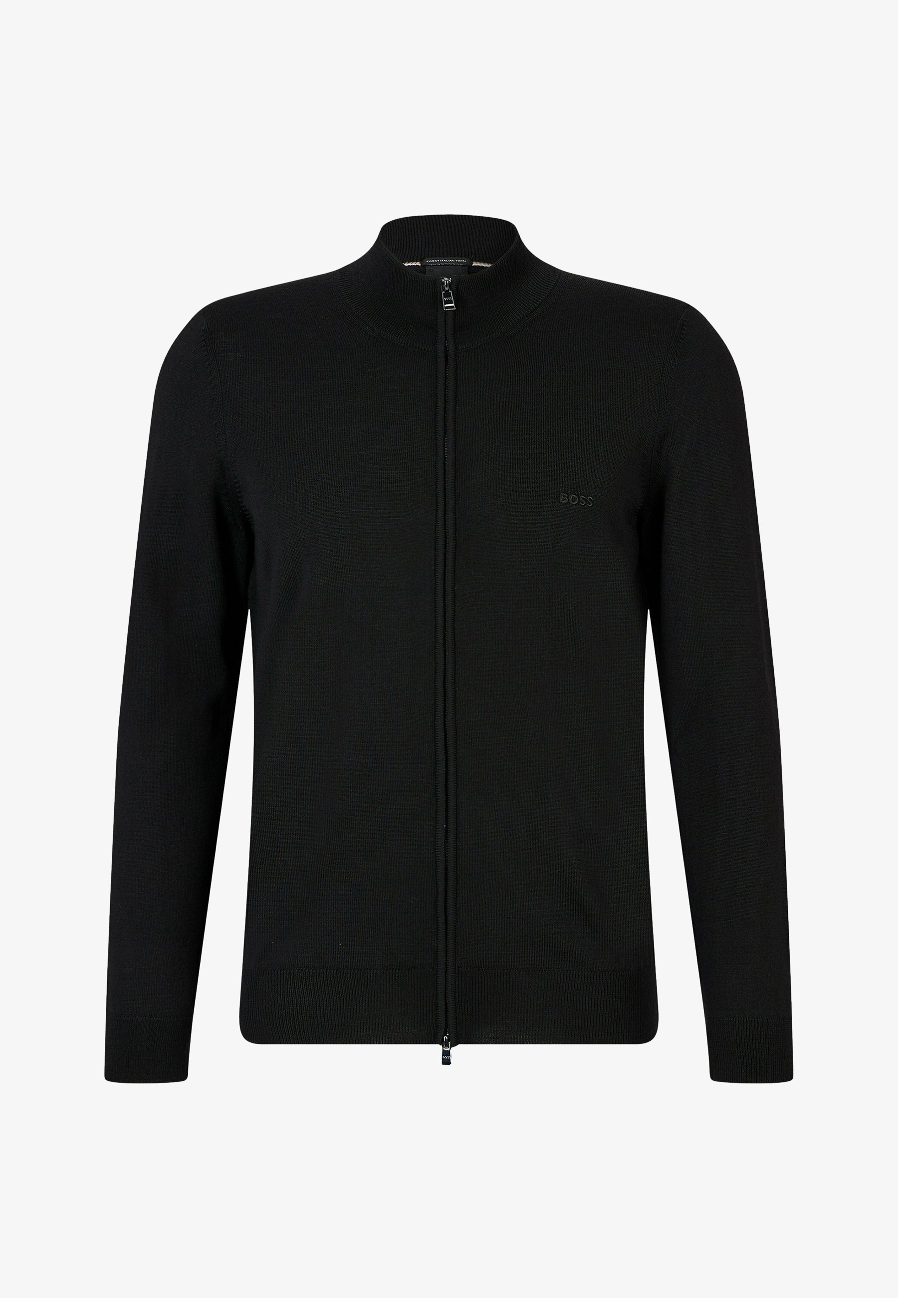 BOSS BALONSO L Strickjacke black one/schwarz Zalando