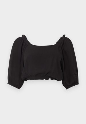 ONLY, ONLCHIARA COTTAGE CORE - Μπλούζα - black