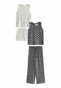 Next 2 PACK - REGULAR FIT - Pyžamová sada - blue ecru
