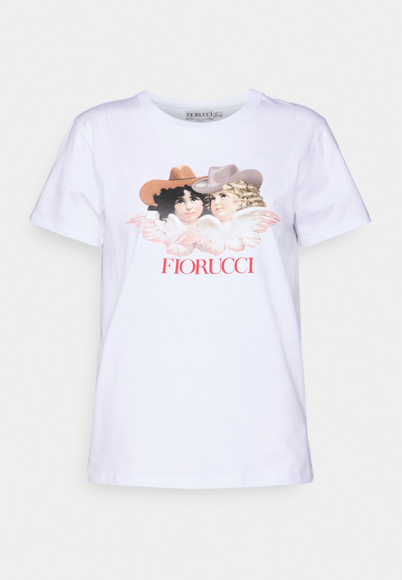 Damen Kleider | Fiorucci COWBOY ANGELS TEE T-Shirt print white/weiß - YP85794 Damen Kleider | Fiorucci COWBOY ANGELS TEE T-Shirt print white/weiß - YP85794