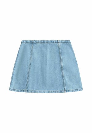 Dobber, A-lijn rok - light blue wash