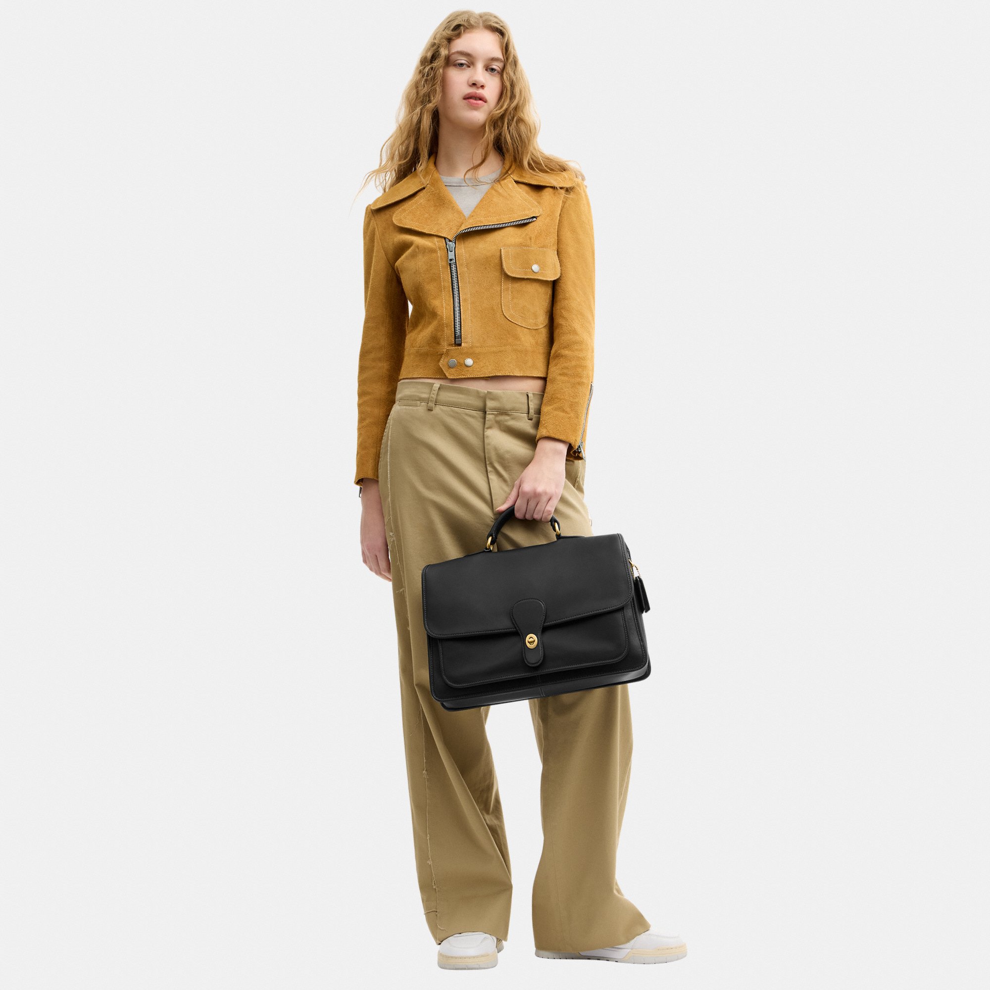 COACH METROPOLITAN MESSENGER BAG . - Aktetas - b black/zwart