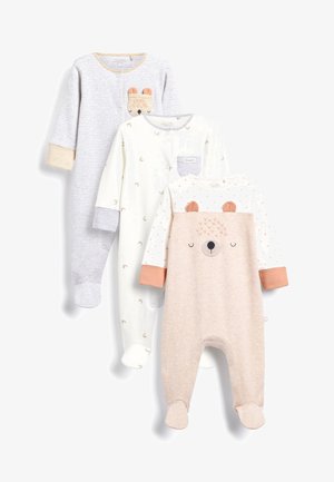 3 PACK - Dupačky na spaní - neutral bear face
