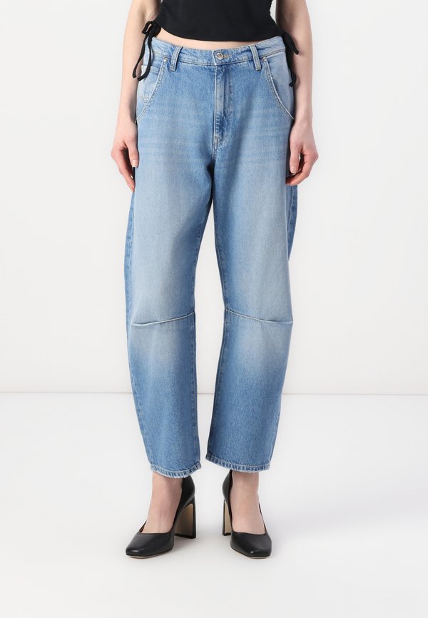 ELSA - Straight leg jeans - turquiose aqua