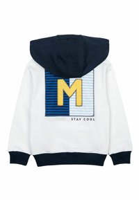MINOTI ZIP THROUGH HOODIE - Mikina na zip - white