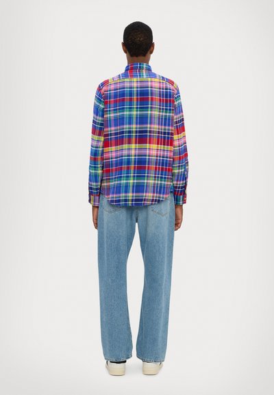 Polo Ralph Lauren LONG SLEEVE SPORT SHIRT - Chemise - red/royal multi