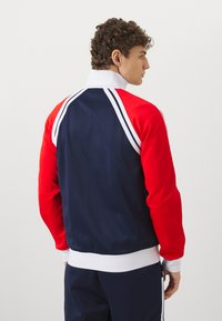 Sergio Tacchini GHIBLI TRACKTOP - Μπουφάν προπόνησης - maritime blue/adrenaline rush/white