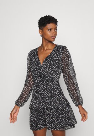 JDYPENELOPE DRESS - Kjole - black/grey