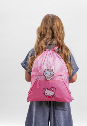 Baagl, BAAGL TURNBEUTEL MIT TASCHE HELLO KITTY SWEET LEOPARD - Sacchetto sportivo - rosa