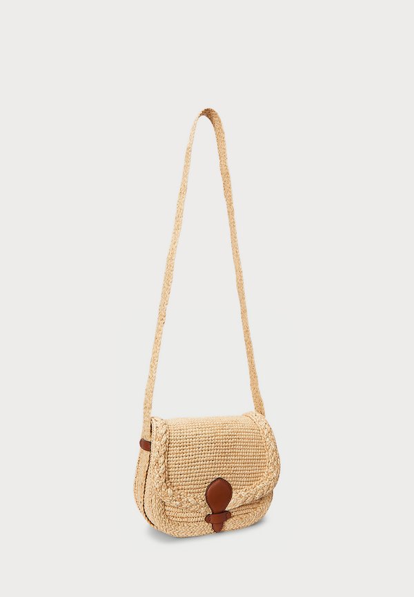 RAFFIA MEDIUM COLBIE MESSENGER CROSSBODY - Cross body bag3
