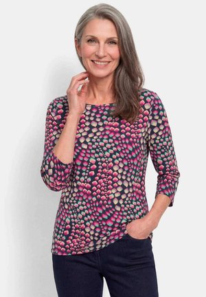 GOLDNER, SHIRT PETITE - Longsleeve - navy patterned