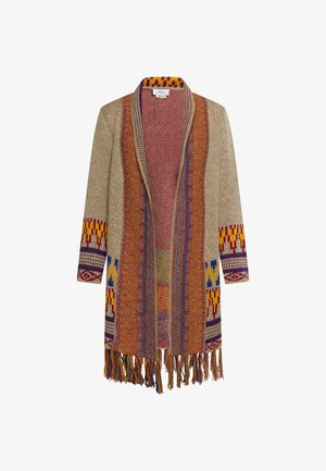 usha, Strickjacke - hellbeige mehrfarbig