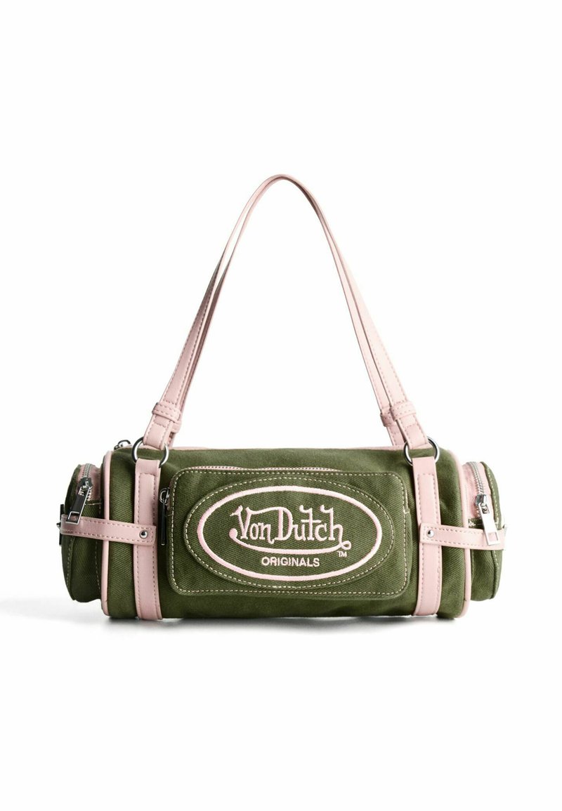 Bershka VON DUTCH Borsa a mano khaki/cachi Zalando