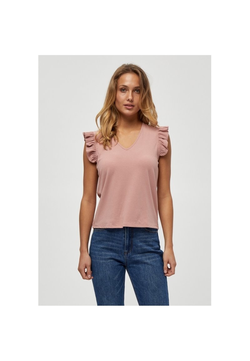 Damen T-Shirts | PEPPERCORN ELSIE T-Shirt basic ash rose/rosa - DE96143 Damen T-Shirts | PEPPERCORN ELSIE T-Shirt basic ash rose/rosa - DE96143
