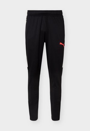 Puma, INDIVIDUALLIGA TRAINING PANTS - Trainingsbroek - black-ultra red-sugared almond