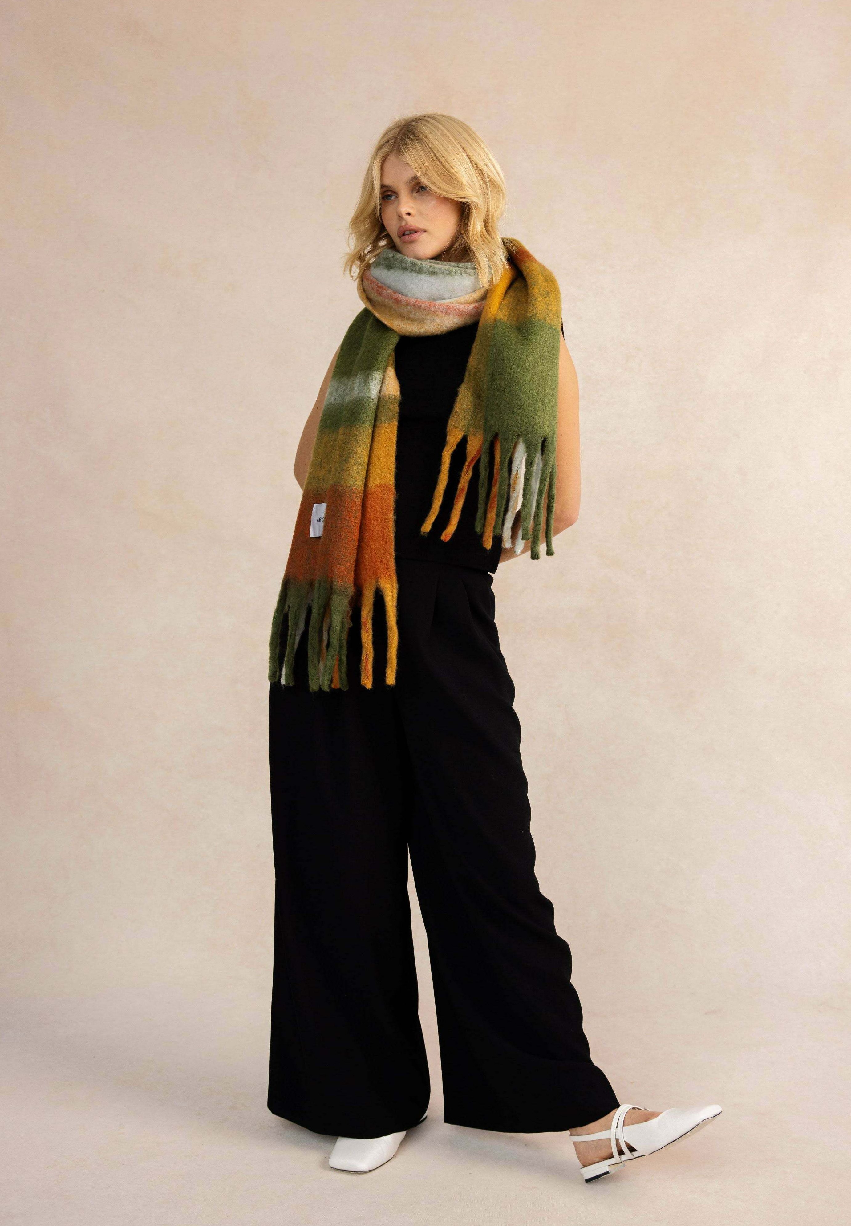 ARCTIC FOX & CO. THE STOCKHOLM - Scarf - mossy spring/green - Zalando