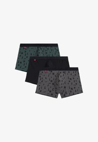 Niewybrane, green black graphite