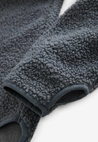 Next OUTDOOR QUARTER ZIP - Kapucni - slate grey apres ski graphic