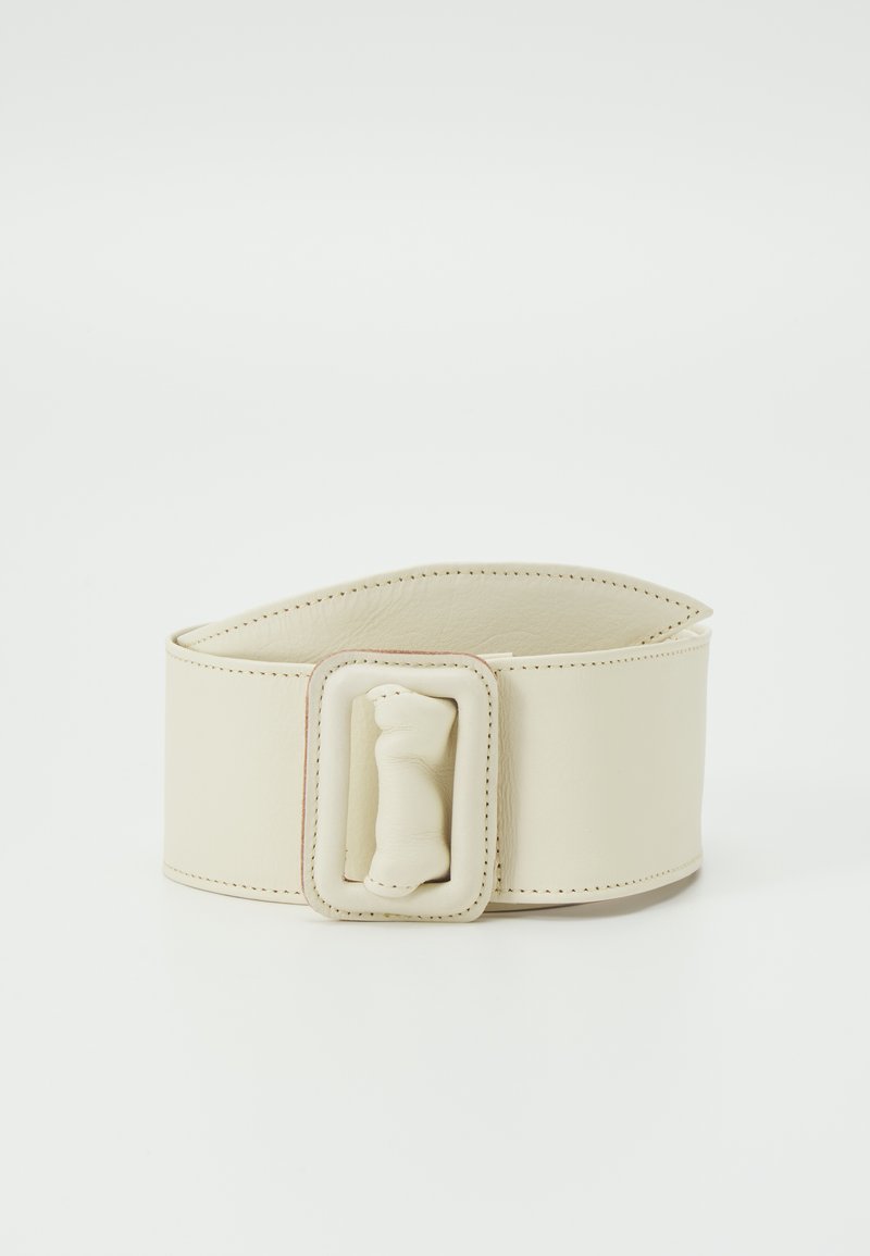 Vanzetti LEATHER WAIST BELT - Cinto - white