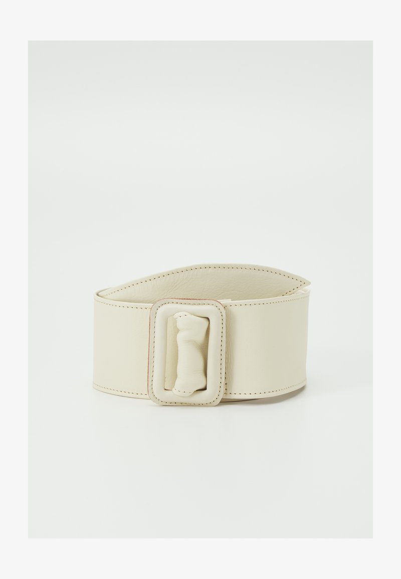Vanzetti LEATHER WAIST BELT - Cinto - white