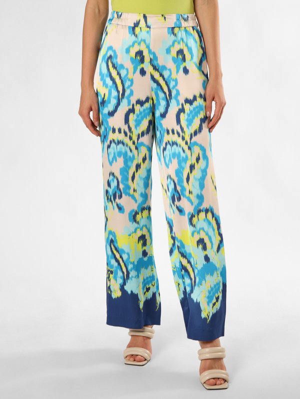 Stoffhose - blau kitt