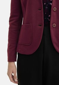 TOM TAILOR STRUCTURE - Blazer - blackberry