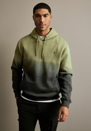 Next DIP DYE - Hoodie - khaki green