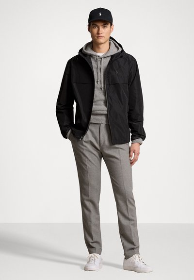 Polo Ralph Lauren FULL-ZIP HOODED JACKET - Jachetă de vară - black