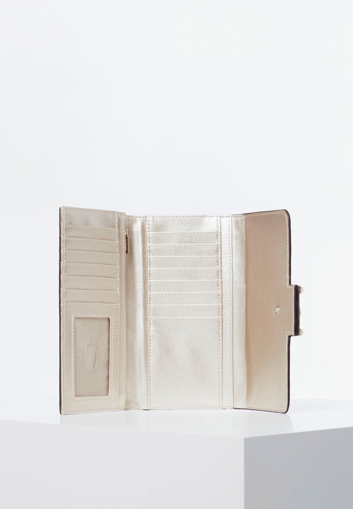 Guess Guess Portemonnaie Logo City Geldborse Grau Zalando De