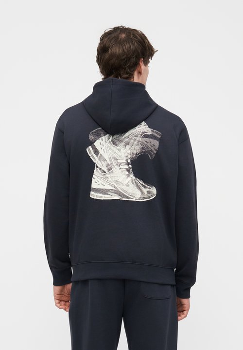 New Balance FOGGY DAZE HOODIE - Hoodie - dark night — photo 3