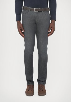POCKETS PANT - Slimfit džínsy - medium grey denim