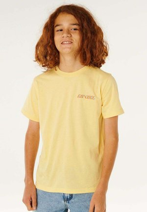 À MANCHES COURTES ETERNAL SHRED LOGO  - T-shirt imprimé - sunlight