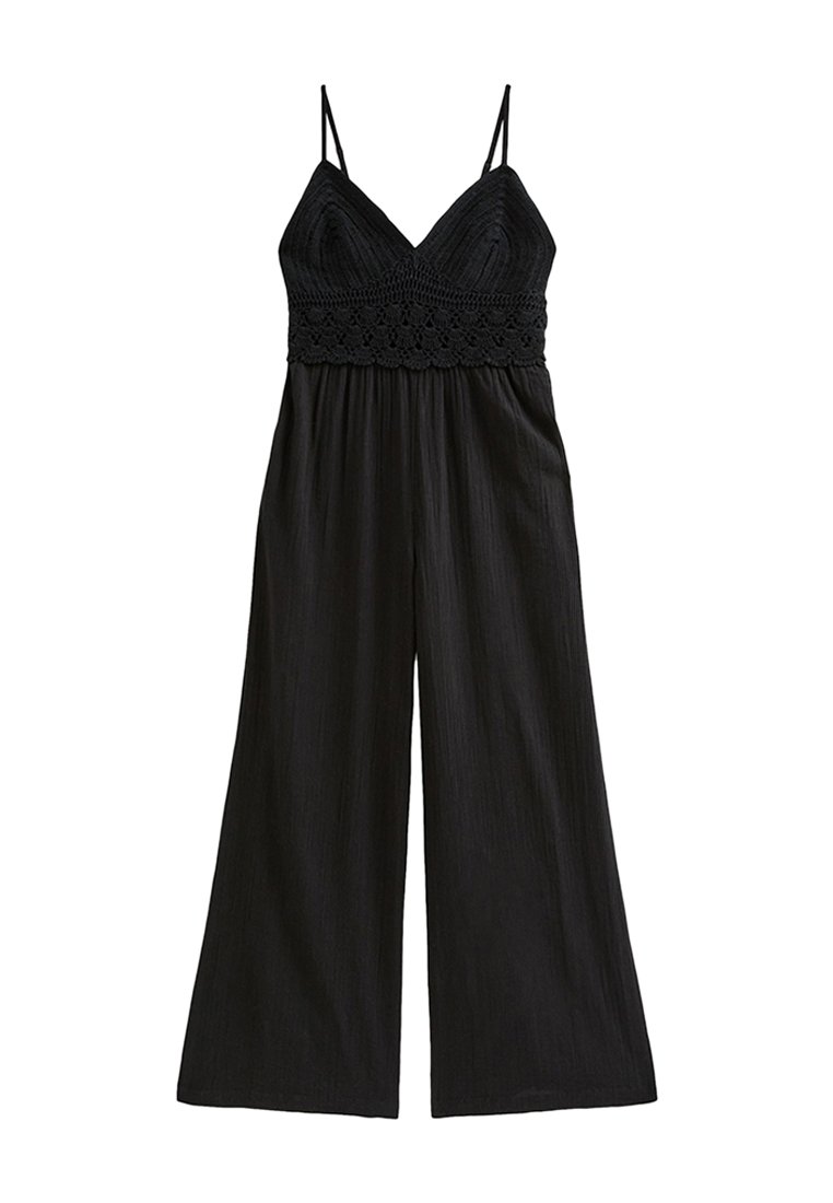 Combinaison (Jumpsuit) En Velours Noir New Look - Taille 6 - Neuve Avec étiquettes