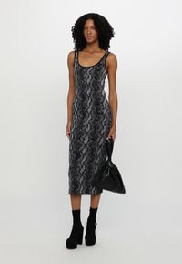 MICHAEL Michael Kors VIPER  - Gebreide jurk - black