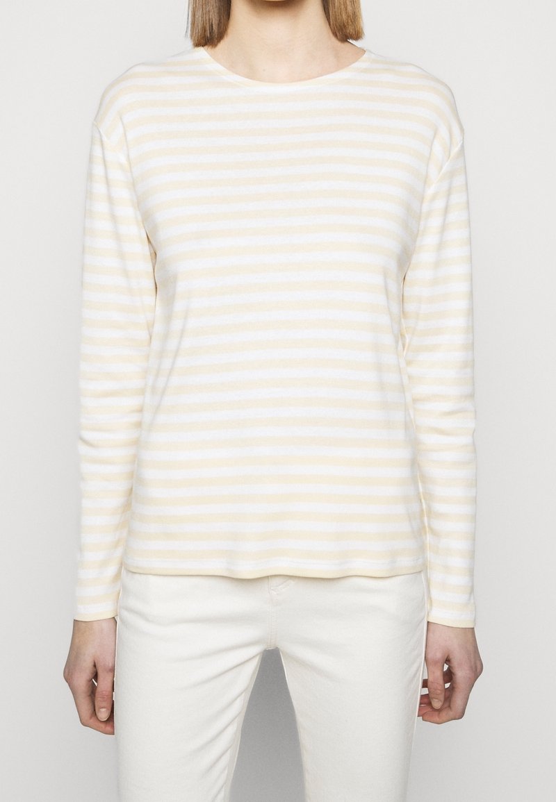 CLOSED Långärmad tröja - light yellow