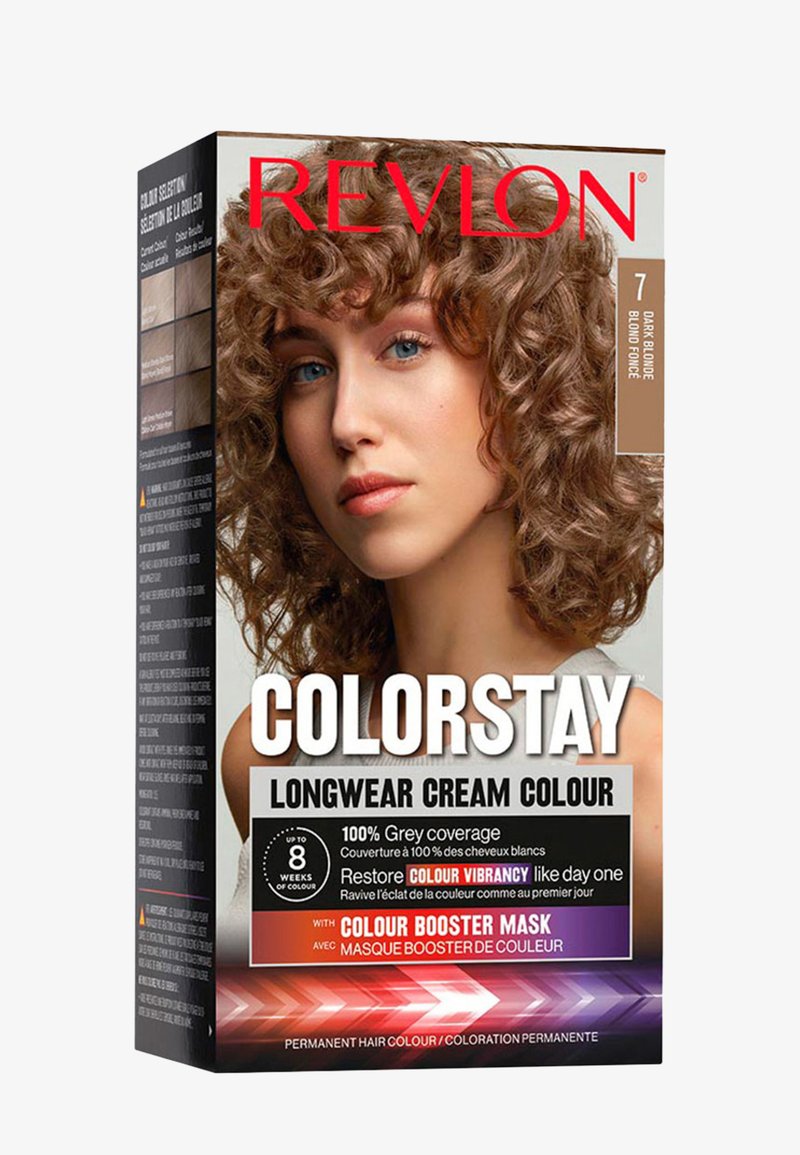 Revlon - HAIR COLOR COLORSTAY, LONGWEAR CREAM COLOUR - Haarverf - blond fonce, Vergroten