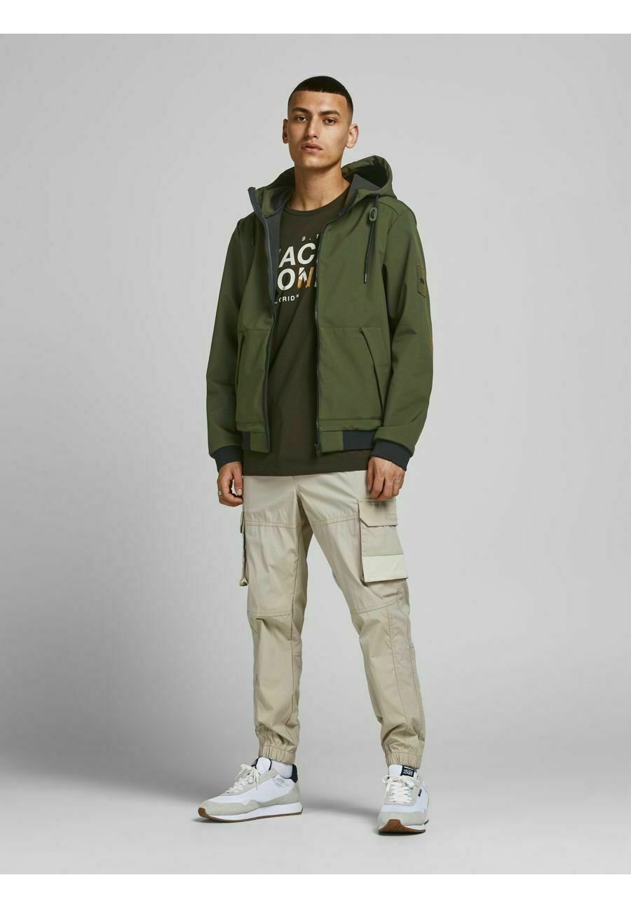 Jack \u0026 Jones Sudadera con cremallera - forest night/verde oscuro - Zalando .es
