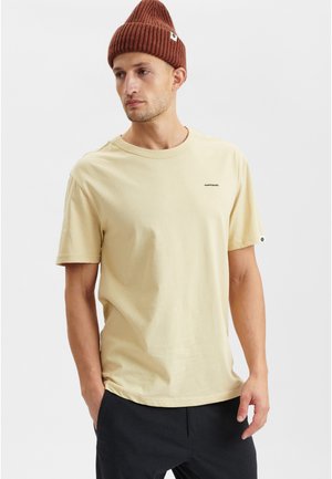 AKKIKKI LOGO - Basic T-shirt - brown rice
